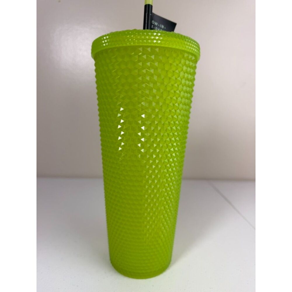 Starbucks 2022 Halloween Lemongrass Glow in the Dark Studded Tumbler 24oz
